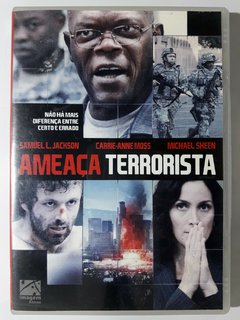 DVD Ameaça Terrorista Original Samuel L Jackson Carrie Anne Moss Michael Sheen