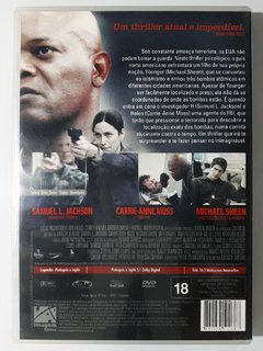 DVD Ameaça Terrorista Original Samuel L Jackson Carrie Anne Moss Michael Sheen - comprar online