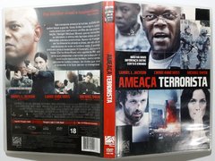DVD Ameaça Terrorista Original Samuel L Jackson Carrie Anne Moss Michael Sheen - Loja Facine