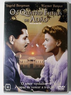 DVD Os Quatro Filhos de Adão Original Ingrid Bergman Warner Baxter 1941