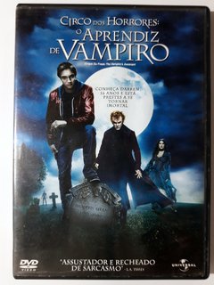 DVD Circo dos Horrores O Aprendiz de Vampiro Original Josh Hutcherson