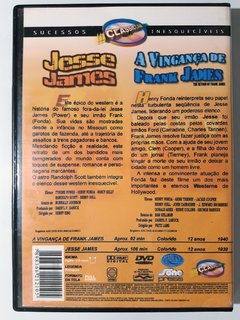 DVD Western Em Dobro Jesse James + A Vingança de Frank James Original - comprar online