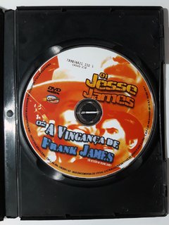 DVD Western Em Dobro Jesse James + A Vingança de Frank James Original na internet