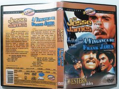 DVD Western Em Dobro Jesse James + A Vingança de Frank James Original - Loja Facine