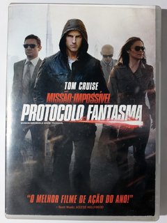 DVD Missão Impossível Protocolo Fantasma Original Tom Cruise