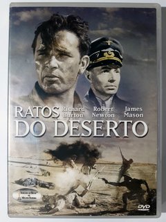 DVD Ratos Do Deserto Original Richard Burton Robert Newton James Mason 1953
