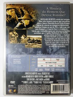 DVD Ratos Do Deserto Original Richard Burton Robert Newton James Mason 1953 - comprar online