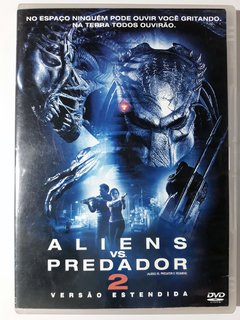 DVD Aliens Vs Predador 2 Original Versão Estendida Requiem