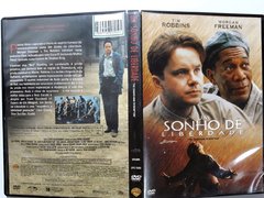DVD Um Sonho de Liberdade Original Tim Robbins Morgan Freeman The Shawshank Redemption - Loja Facine