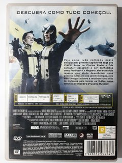 DVD X-Men Primeira Classe Original First Class James McAvoy Michael Fassbender Kevin Bacon - comprar online