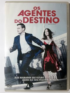 DVD Os Agentes do Destino Original Matt Damon Emily Blunt Adjustment Bureau
