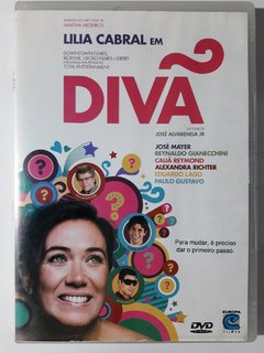 DVD Divã Original Lilia Cabral José Alvarenga Jr José Mayer Reynaldo Gianecchini Cauã Reymond