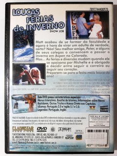 DVD Loucas Férias de Inverno Original Snow Job Maggie Lawson Milo Ventimiglia - comprar online