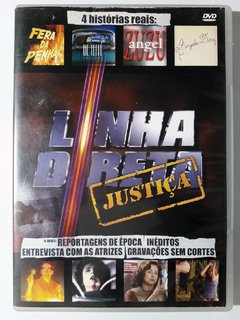 DVD Linha Direta Justiça 4 História Reais Original