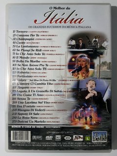 DVD O Melhor da Itália Original Rita Pavone Bobby Solo Sergio Endrigo - comprar online