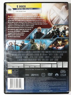 DVD Os Vingadores The Avengers Marvel Original Robert Downey Jr Chris Evans Mark Ruffalo - comprar online