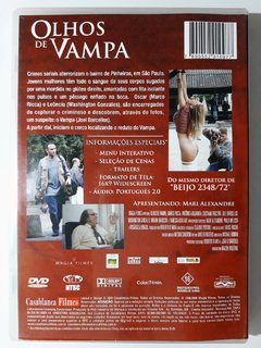 DVD Olhos de Vampa Marco Ricca Cristiane Tricerri Original - comprar online
