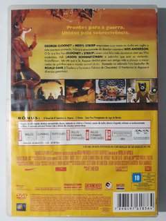 DVD O Fantástico Sr. Raposo George Clooney Meryl Streep Original - comprar online