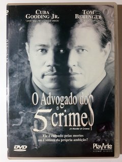 DVD O Advogado Dos 5 Crimes Cuba Gooding Jr Tom Berenger Original