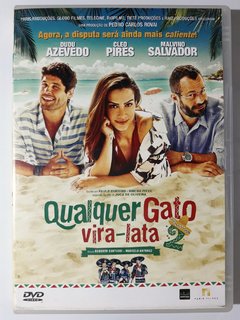 DVD Qualquer Gato Vira-Lata 2 Cleo Pires Malvino Salvador Original
