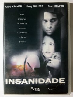 DVD Insanidade Clare Kramer Brad Renfro The Scare Hole Original