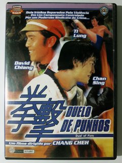 DVD Duelo De Punhos David Chiang Chan Sing Ti Lung Original