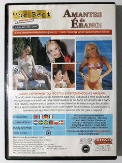 DVD Amantes De Èbano Silvia Saint Pornô Sexo Pênis Adulto Original na internet