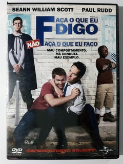 DVD Faça O Que Eu Digo Não Faça O Que Eu Faço Paul Rudd Original