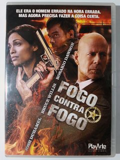 DVD Fogo Contra Fogo Josh Duhamel Bruce Willis Rosario Dawson Original