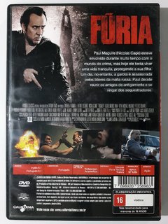 DVD Fúria Nicolas Cage Tokarev Rachel Nichols Original - comprar online