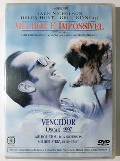 DVD Melhor É Impossível Jack Nicholson Helen Hunt Encarte Com Original