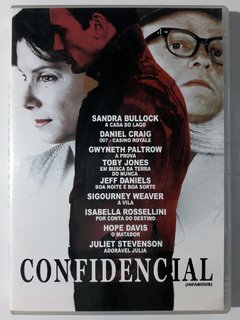 Dvd Confidencial Infamous Sandra Bullock Daniel Craig Jeff Daniel Original