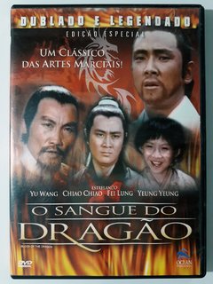 DVD O Sangue do Dragão 1971 Yu Wang Dublado Original Raro