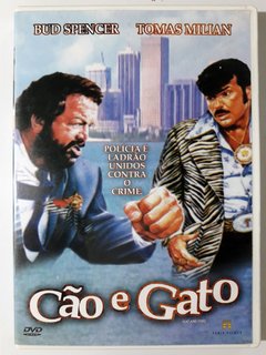 DVD Cão e Gato Original Bud Spencer Tomás Milián Direção Bruno Corbucci