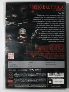 DVD O Massacre Da Serra Elétrica A Lenda Continua Original - comprar online