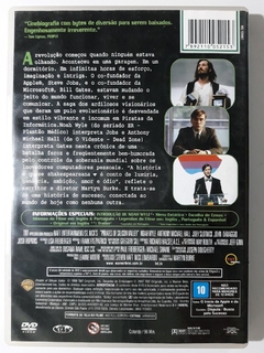 DVD Piratas Da Informática Bill Gates Steve Jobs Noah Wyle Joey Slotnick Anthony Michael Hall Original (Esgotado) - comprar online