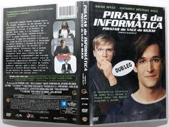 DVD Piratas Da Informática Bill Gates Steve Jobs Noah Wyle Joey Slotnick Anthony Michael Hall Original (Esgotado) - Loja Facine