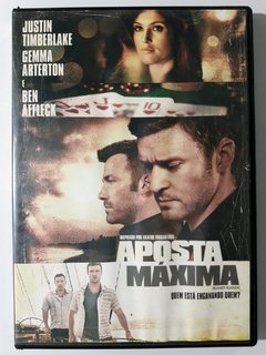 DVD Aposta Máxima Justin Timberlake Ben Affleck Gemma Arterton Original