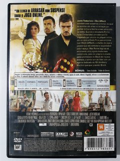 DVD Aposta Máxima Justin Timberlake Ben Affleck Gemma Arterton Original - comprar online