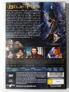 DVD A Bela E A Fera Vincent Cassel Léa Seydoux Raro Original B - comprar online
