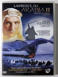Dvd Lawrence Da Arábia Ii Missão De Risco Ralph Fiennes Original