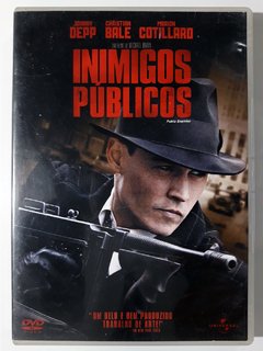 DVD Inimigos Públicos Johnny Depp Christian Bale Marion Cotillard Original