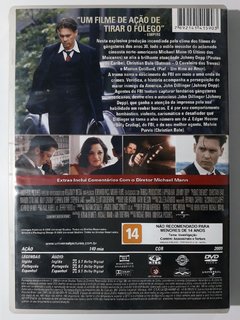 DVD Inimigos Públicos Johnny Depp Christian Bale Marion Cotillard Original - comprar online