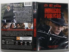 DVD Inimigos Públicos Johnny Depp Christian Bale Marion Cotillard Original - Loja Facine