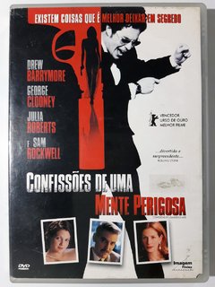 Dvd Confissões De Uma Mente Perigosa George Clooney Julia Roberts Original