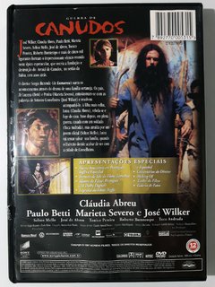 DVD Guerra De Canudos José Wilker Claudia Abreu Marieta Severo Original - comprar online