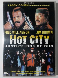DVD Hot City Justiceiros De Rua Fred Williamson Jim Brown Original