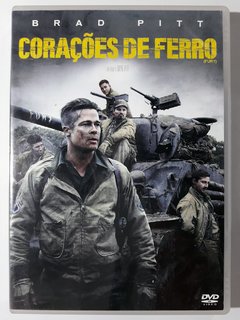 DVD Corações De Ferro Brad Pitt Shia LaBeouf Logan Lerman Original
