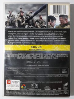 DVD Corações De Ferro Brad Pitt Shia LaBeouf Logan Lerman Original - comprar online