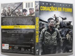 DVD Corações De Ferro Brad Pitt Shia LaBeouf Logan Lerman Original - Loja Facine